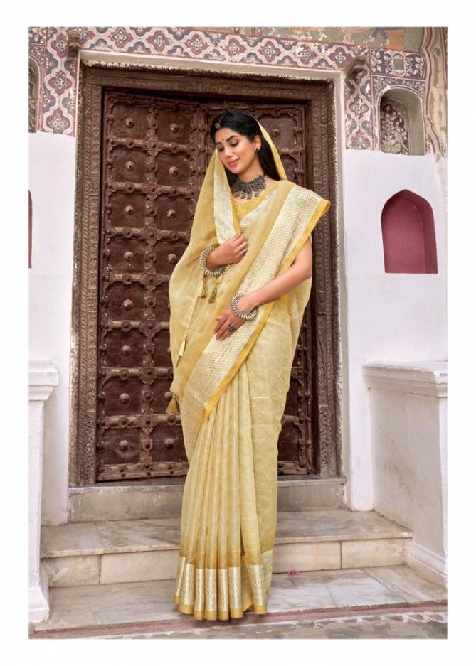 Kashvi Rukmani Fancy Exclusive Wear Wholesale Saree Collection